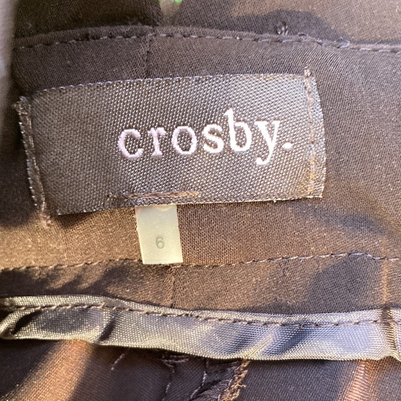Crosby leg wide brown pants - Picture 2 of 3
